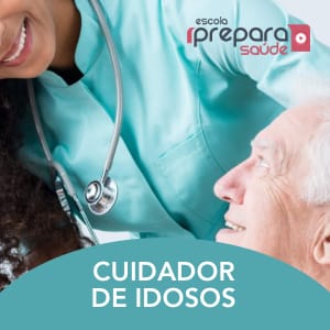 Curso de formação profissional de Cuidador de Idosos. Laboratório equipado e professores especializados na área.