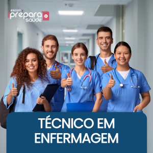 Curso técnico para a formação de Técnicos em Enfermagem. Estágio em Hospital. Duração 24 meses.